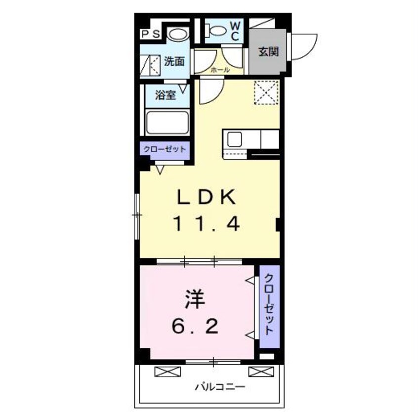 間取図 内房線/浜野駅 徒歩17分 2階 1年未満