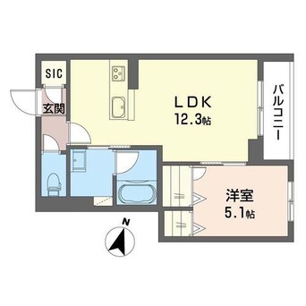 間取図 内房線/姉ケ崎駅 徒歩9分 3階 1年未満