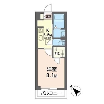 間取図 内房線/五井駅 徒歩11分 1階 1年未満