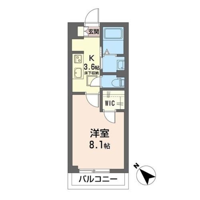 間取図 内房線/五井駅 徒歩11分 1階 1年未満