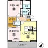 内房線/五井駅 徒歩15分 2階 1年未満 2LDKの間取り