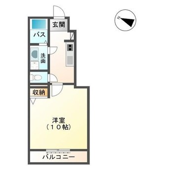 間取図 内房線/木更津駅 バス9分ほたる野下車:停歩2分 1階 築9年