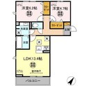 グランソレイユ(市原市)の間取図
