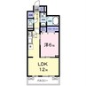 内房線/五井駅 バス:5分:停歩4分 2階 1年未満 1LDKの間取り