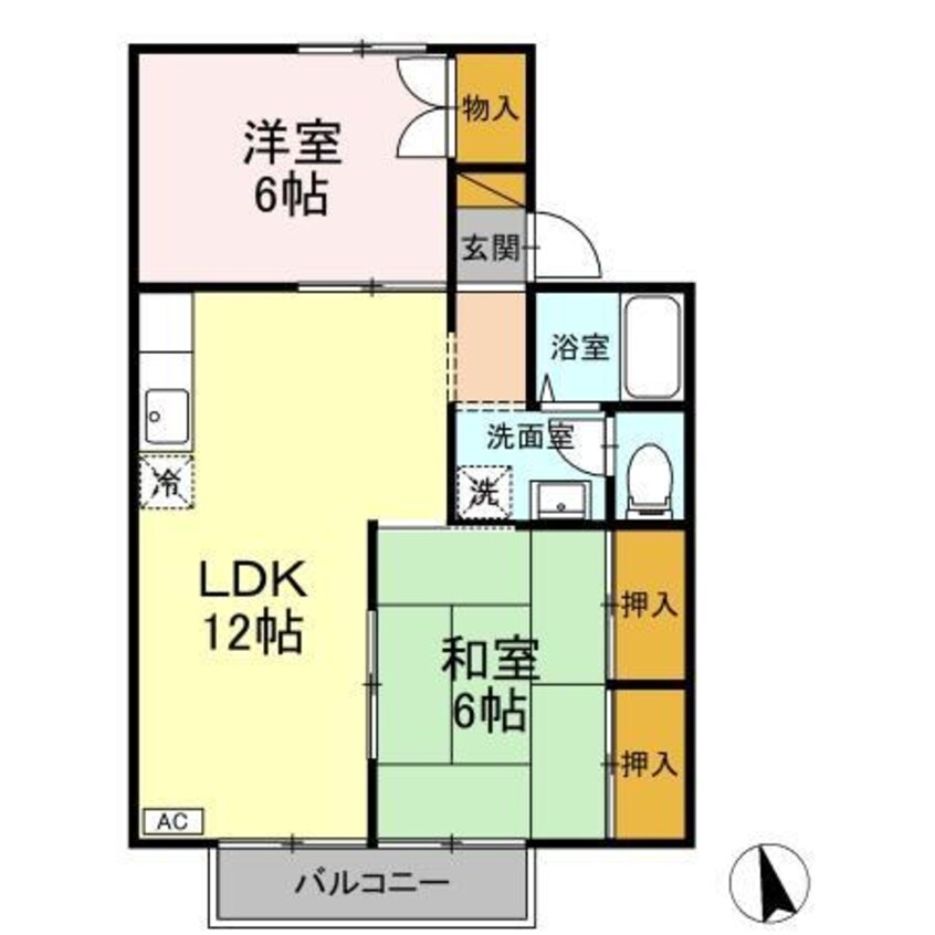 間取図 ビュークレスト