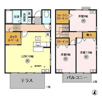 間取図 ジヴェルニー
