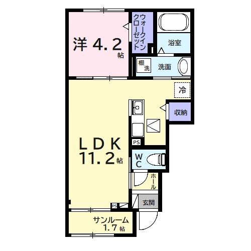 間取り図 ヒカルサ市原姉ヶ崎サウス