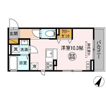 間取図 アリエッタ（木更津市金田東）