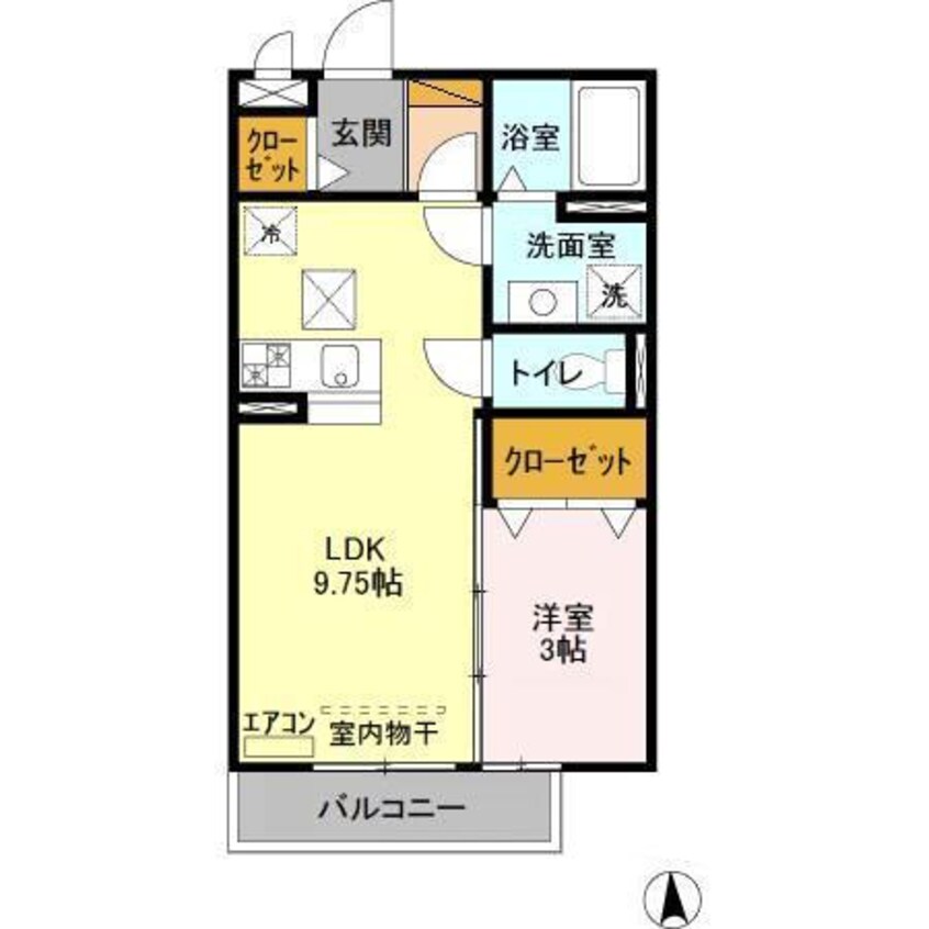 間取図 ブランコートⅡ
