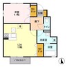 ソフィアクレール(南生実町) 1LDKの間取り