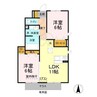 ソレアードカーサ 2LDKの間取り