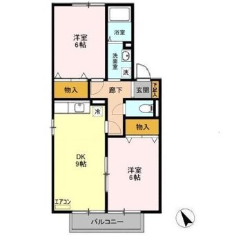 間取図 アルカディアⅥ