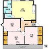 ビューラーおゆみ野 3LDKの間取り