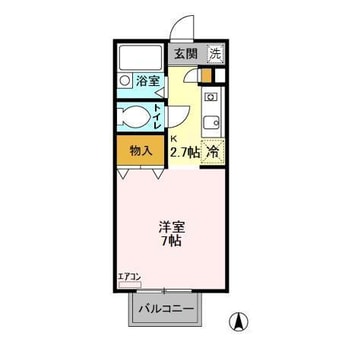 間取図 パセオおゆみ野