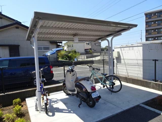 駐輪場 アンソレイエⅠ