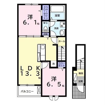 間取図 ベイサイドアクアC