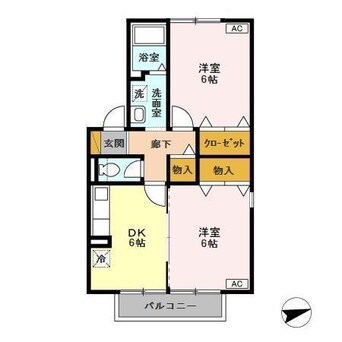 間取図 メイヒルズⅢ