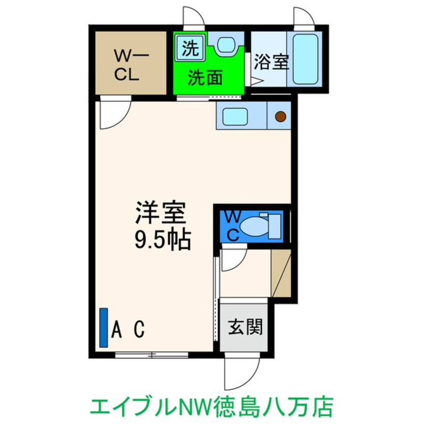 間取図 シャーメゾン山城