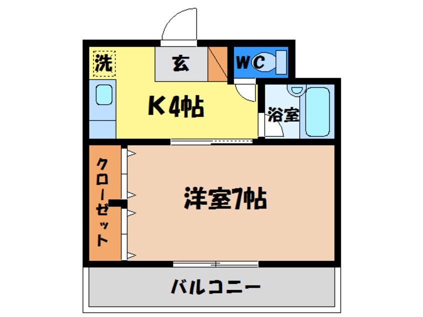 間取図 ルミナスコート