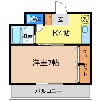 間取図 ルミナスコート