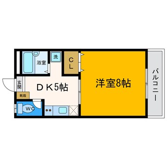 間取図 コーポヨネダ