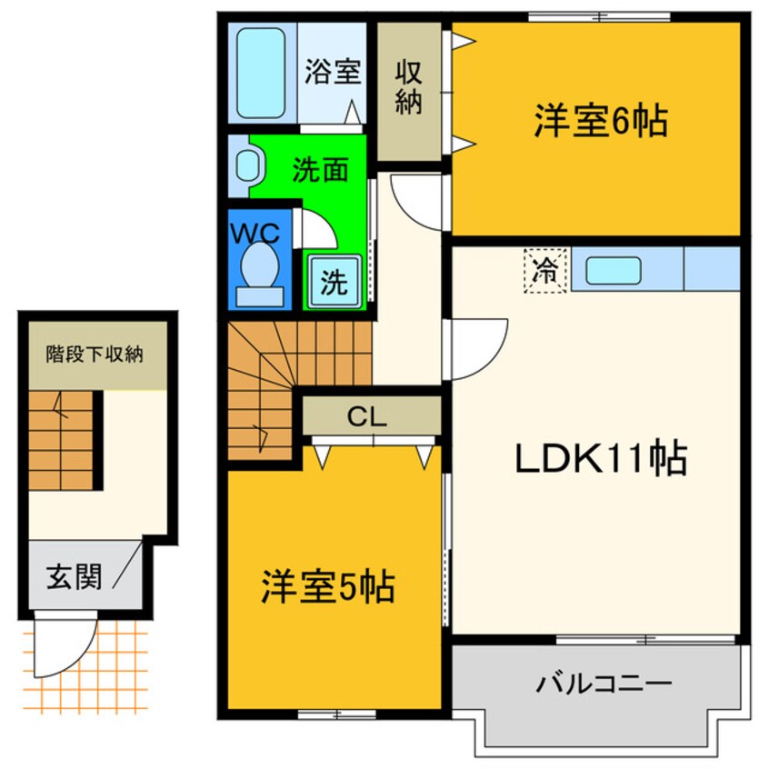 間取図 ＬａｗＦｌｏｗｅｒ