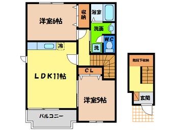 間取図 ＬａｗＦｌｏｗｅｒ