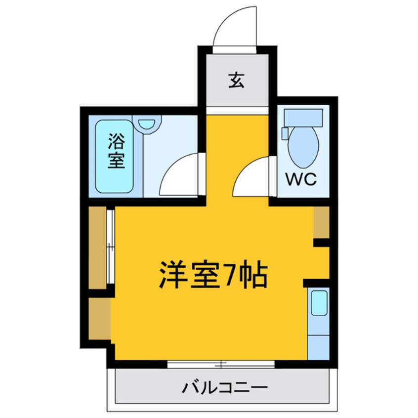 間取図 サンステージ山城