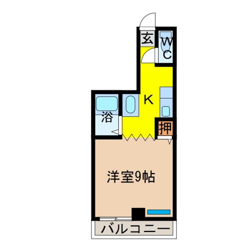 間取図 サンヴィレッジ山城