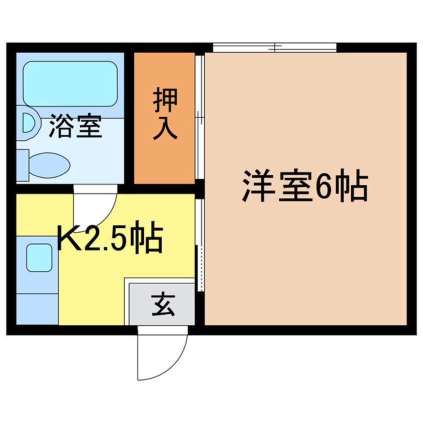 間取図 福島ハイツ