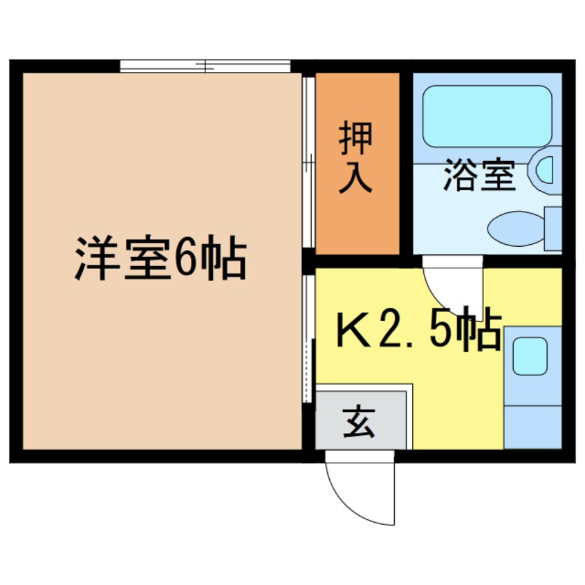 間取図 福島ハイツ