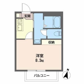 間取図 ＣＡＳＡ安宅Ａ