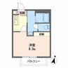 ＣＡＳＡ安宅Ａ 1Kの間取り