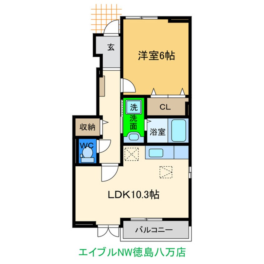 間取図 ストロベリーガーデンＡ