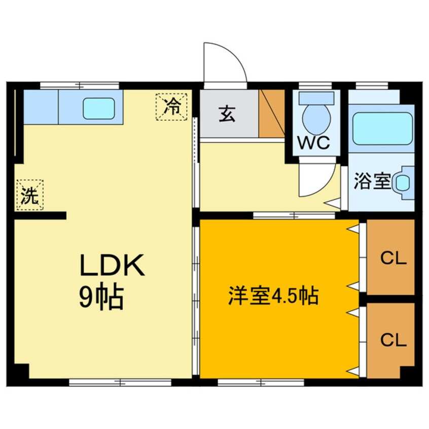 間取図 新浜マンション