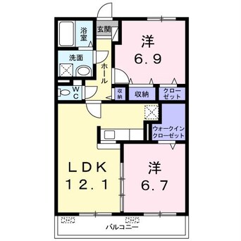 間取図 ブエナ・ビスタ