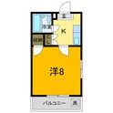 シャトル二軒屋の間取図