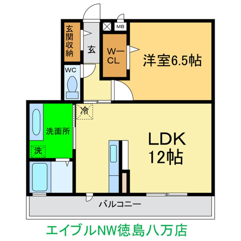 間取図 フェリーチェ大岡