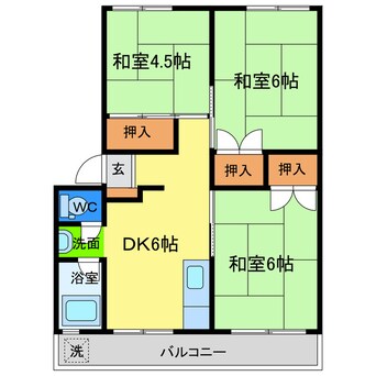 間取図 山口マンション