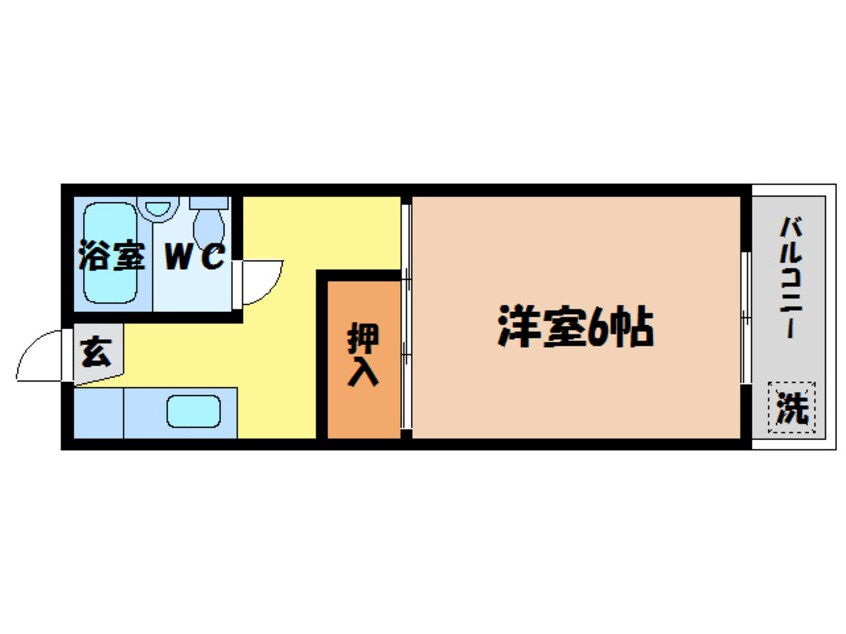 間取図 セグラ南昭和