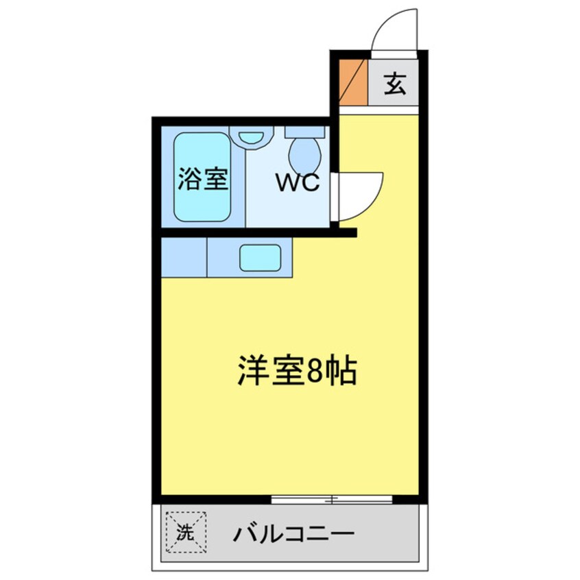 間取図 シティハイム栄町