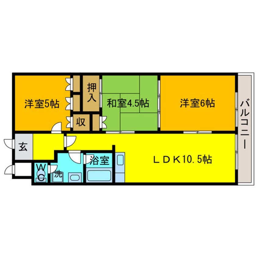 間取図 第１７柴田マンション