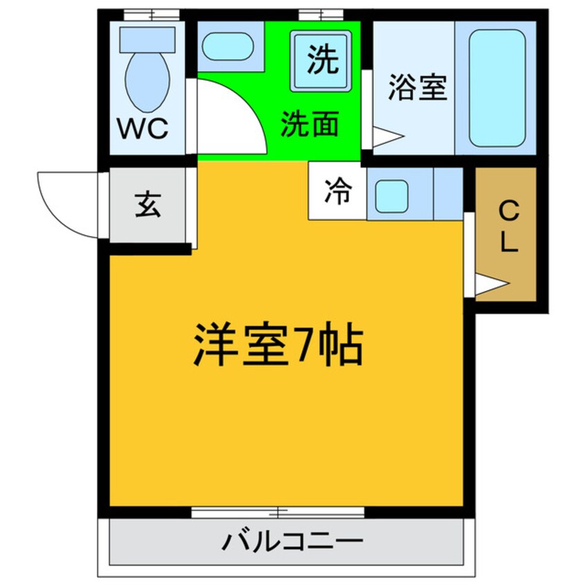 間取図 藤本マンション