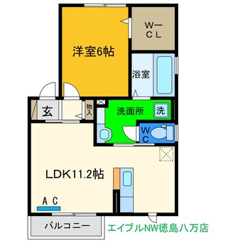 間取図 プリメーロ山城