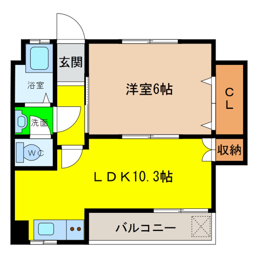 間取図 エンゼル２１