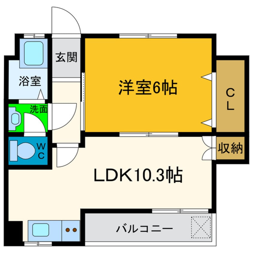 間取図 エンゼル２１