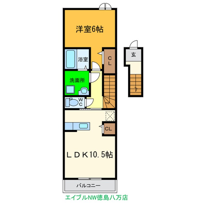 間取図 ランプリール