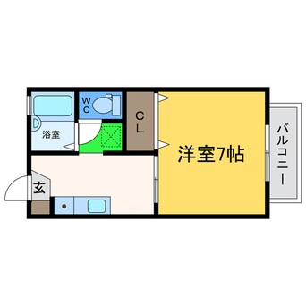 間取図 グリーンカーサ