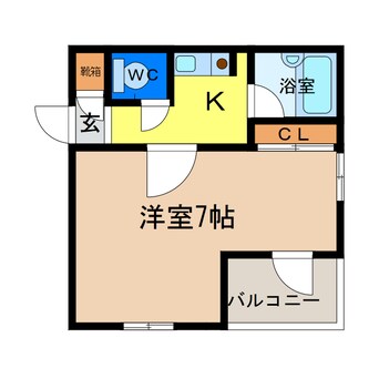 間取図 サニーサイドコーポ