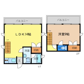 間取図 エンゼルハイツエクシブ